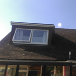 Dormer windows before work undertaken